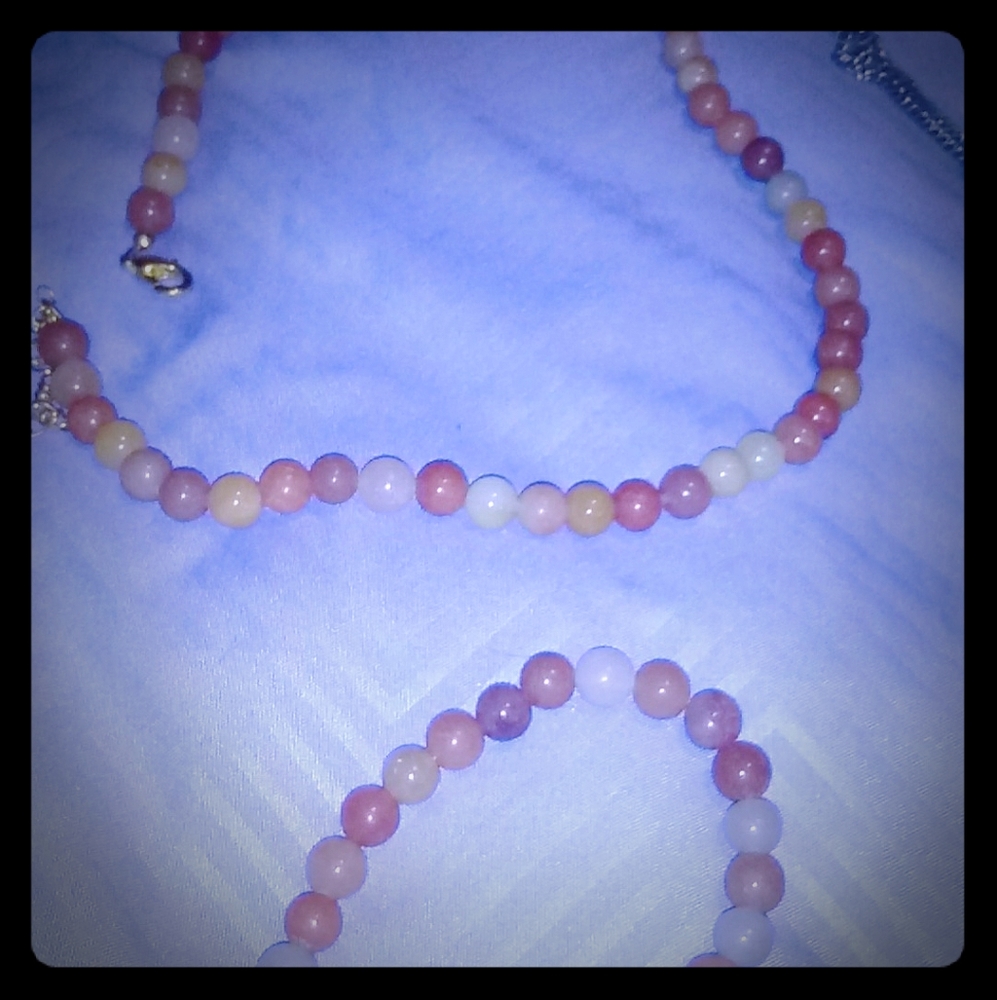 Necklace and braclet